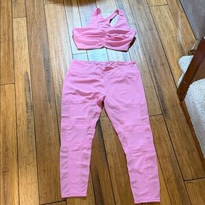 Pink Women's Activewear Set